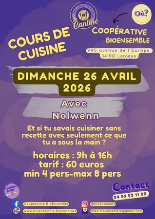 Atelier Cuisine créative & Intuitive
