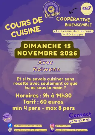 Atelier Cuisine créative & Intuitive