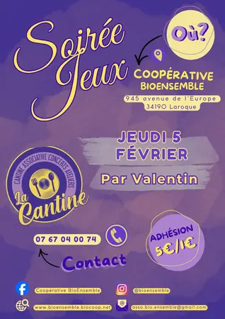 Soirée jeux avec Valentin